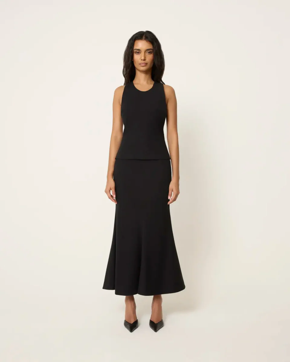 Tailored Tank Top | Black - Image 3