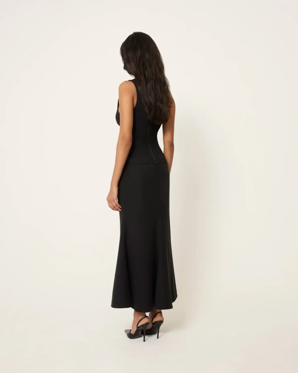 Tailored Tank Top | Black - Image 5