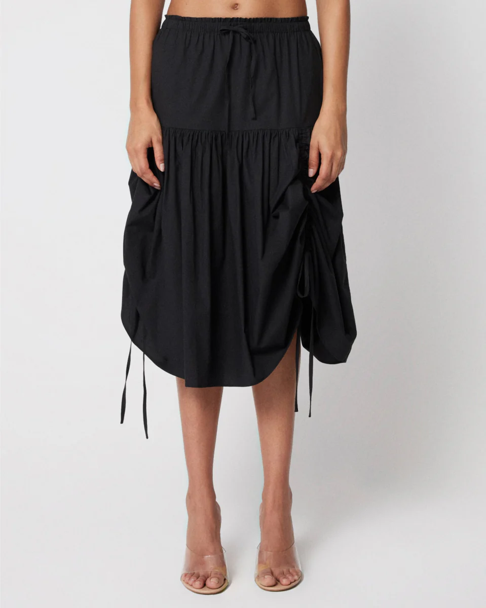 Tiered Skirt | Black