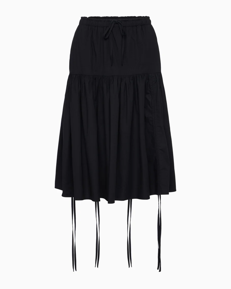 Tiered Skirt | Black - Image 2