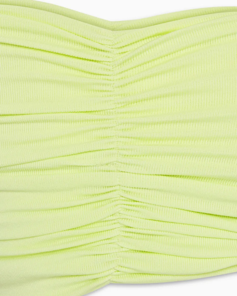 Twist Bandeau Top | Soft Lime - Image 7