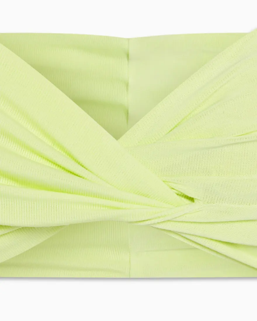 Twist Bandeau Top | Soft Lime - Image 8