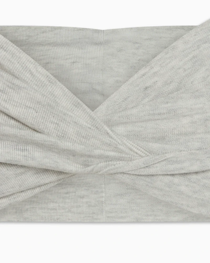 Twist Bandeau Top | Heather Grey - Image 11