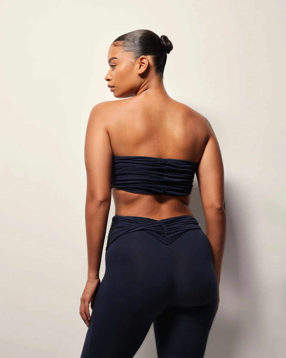 Twist Bandeau Top | Midnight - Image 6