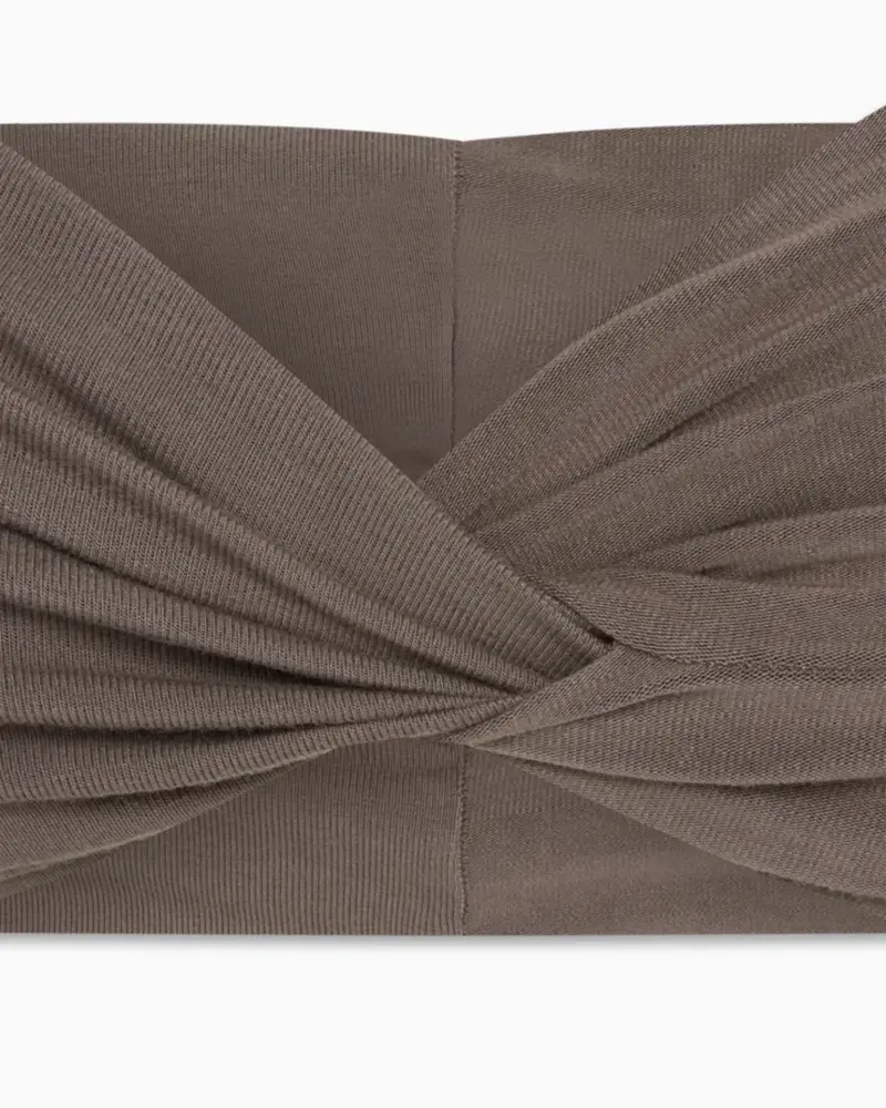 Twist Bandeau Top | Truffle - Image 7