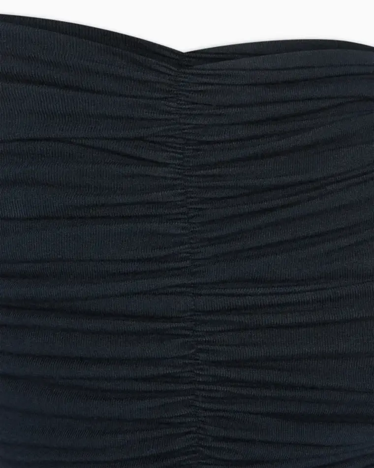 Twist Tube Mini Dress | Midnight - Image 10