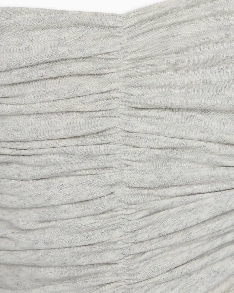 Twist Tube Top | Heather Grey - Image 6